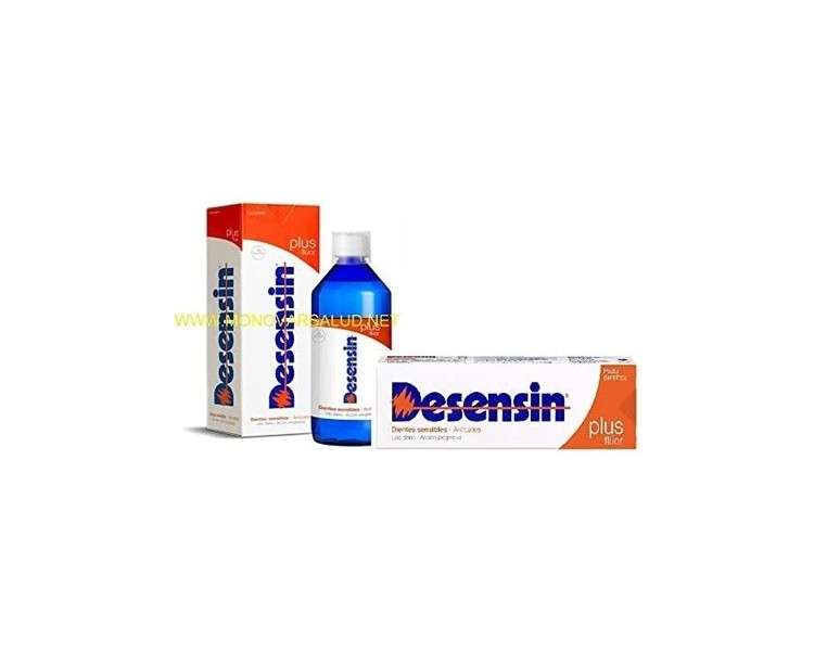 Vitis Desensin Pack Toothpaste 100g and Mouthwash