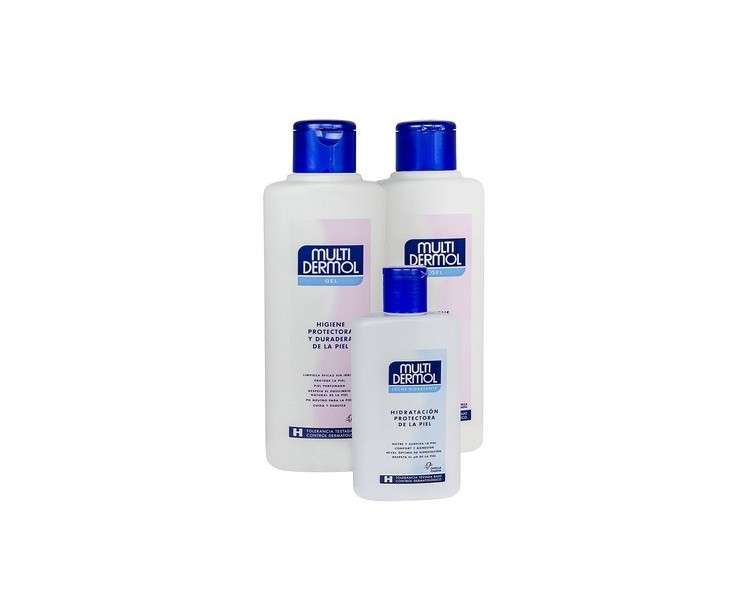 MULTIDERMOL 2 Gels 750ml + Moisturizing Milk 250ml