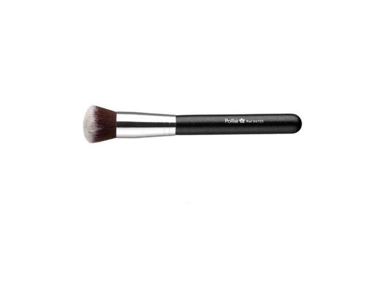 EUROSTIL Unisex Kabuki Round Brush Black