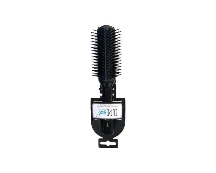 Eurostil Plastic Brush 1 Unit Black