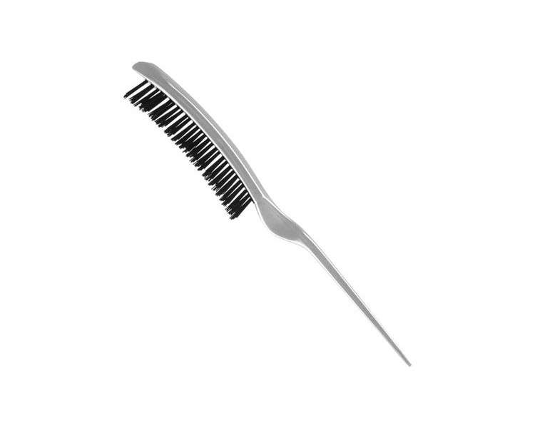 EUROSTIL Curved Brush Crepar Nylon White