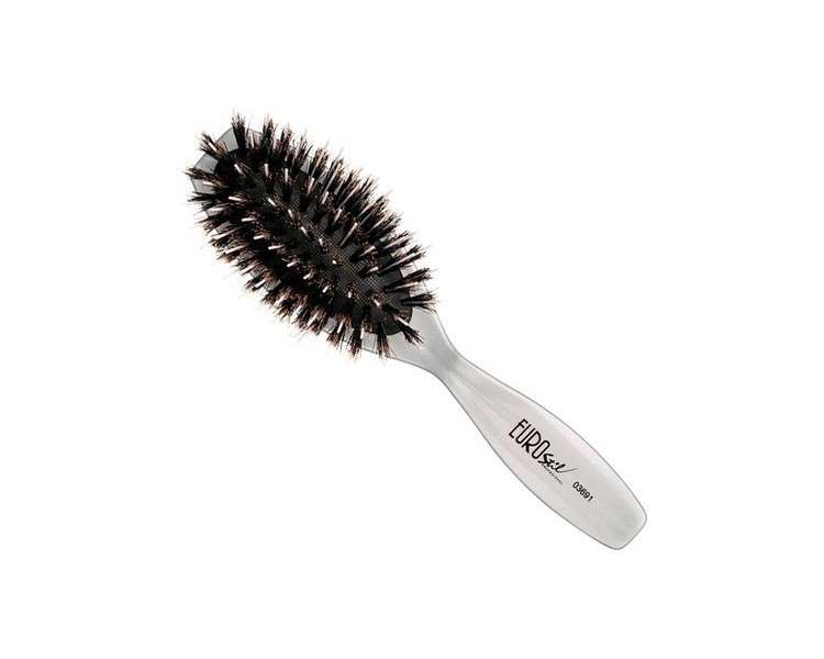 Eurosteil Pure White Brush Oval Small 1