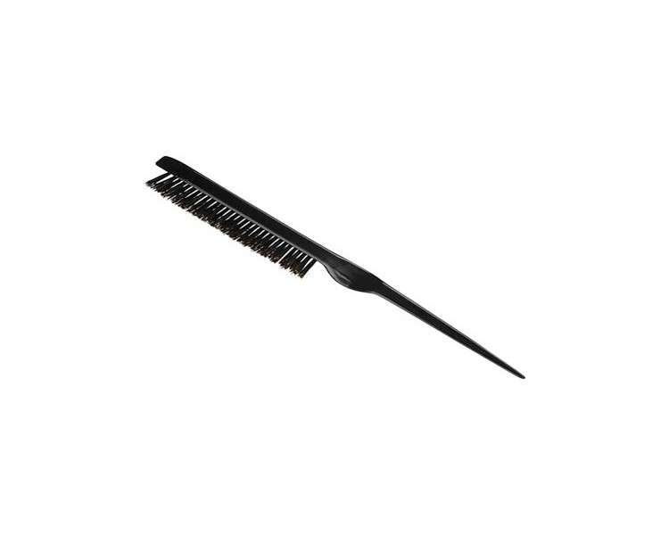 Eurostil Plastic Teasing Hairbrush with Boar Bristles Straight