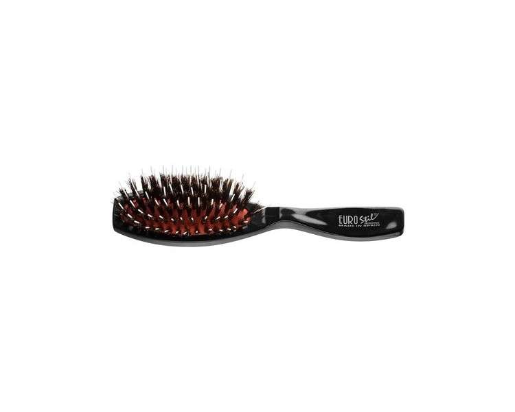 EUROSTIL Unisex Small Pneumatic Brush for Extensions 1 unit Black