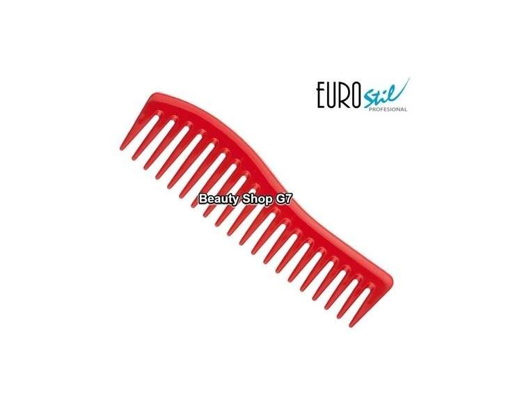 Profi Color Wave Hair Comb EuroStyle 00420