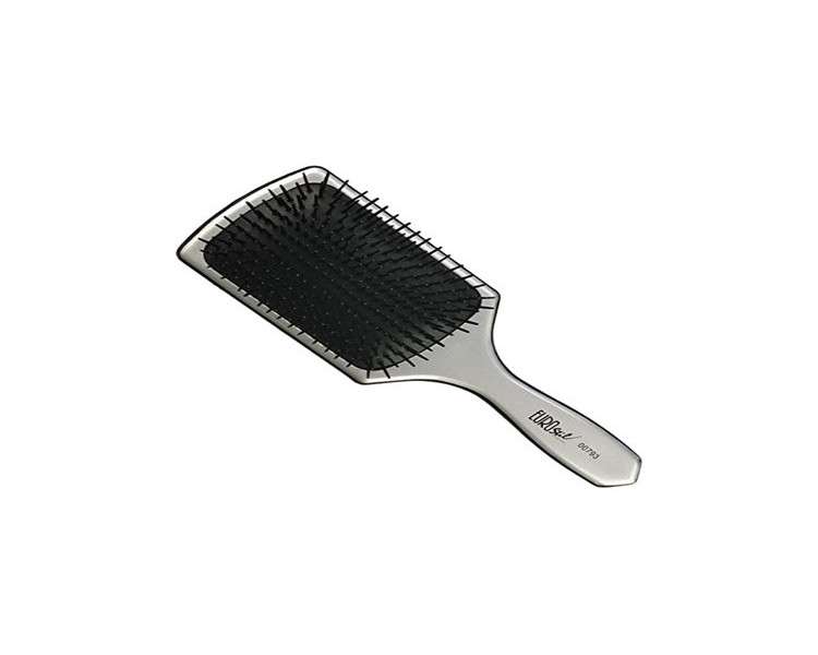 EUROSTIL Chrome Metal Rectangular Brush 200g - Standard