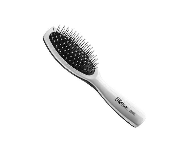 Eurostil Bicolor Bristle Brush Small Anti-Static 1 Unit