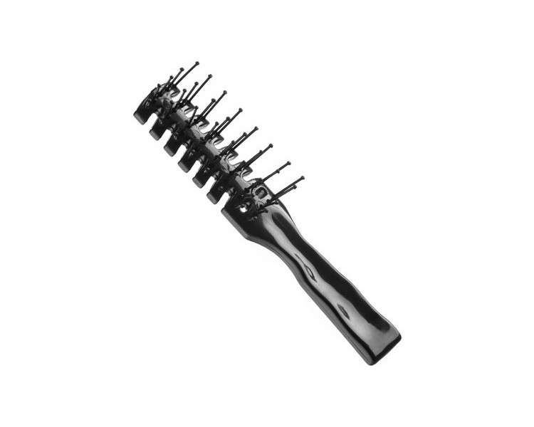 Eurostil Esqueleto 2 Prong Small Ball Brush Black Black 1 Unit 020 Wake Up Your Lips