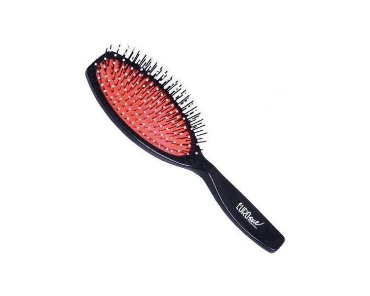 Eurostil Fuelle Hair Brush with White and Black Bristles