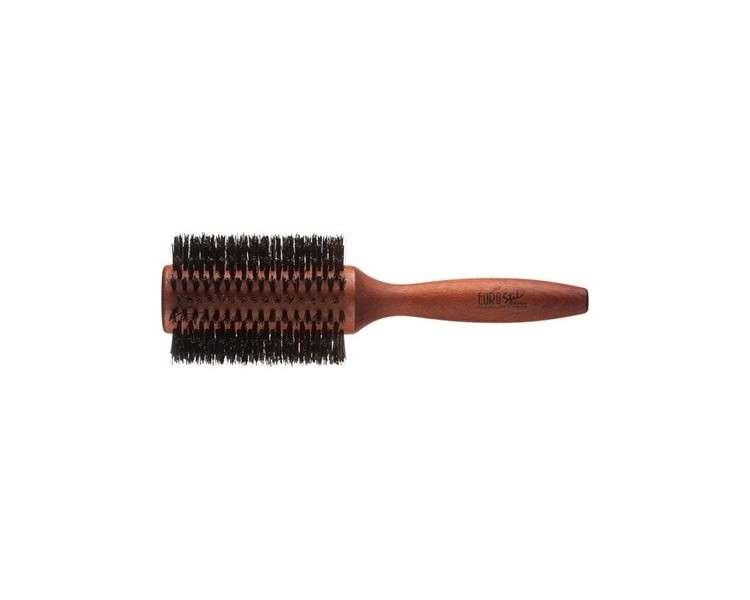 Eurostil Circular Wooden Brush with Long Bristles 38cm