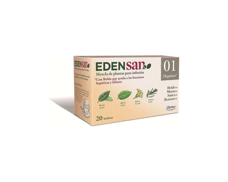 Dietisa Edensan 01 Hep Hepatic-Biliary Infusion 20 Units