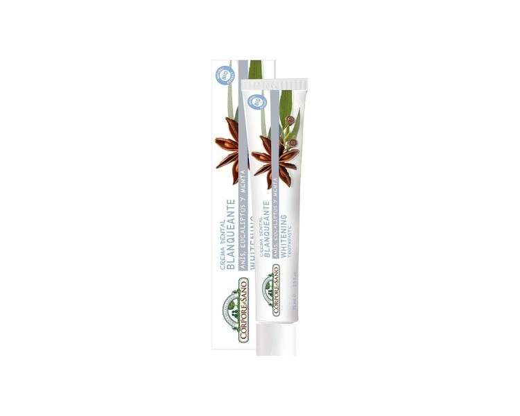 Corpore Sano Whitening Toothcream with Star Anise, Eucalyptus and Peppermint 75ml