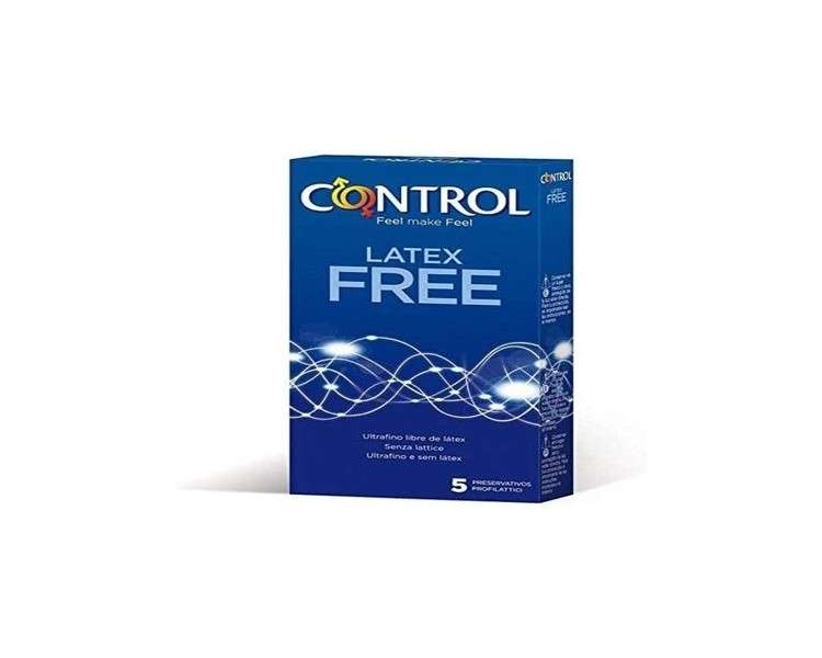 Control Free Non-Latex Condoms 5 Condoms