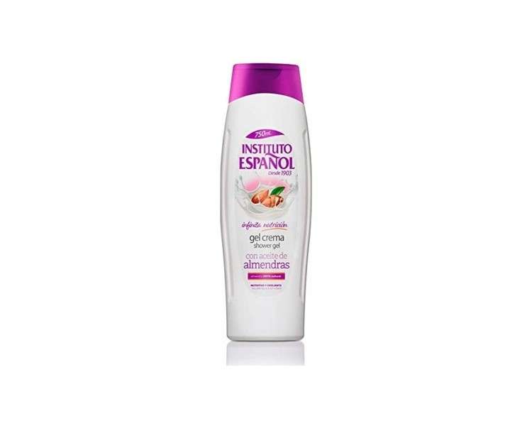 Instituto Español Almond 100% Natural Shower Gel 750ml