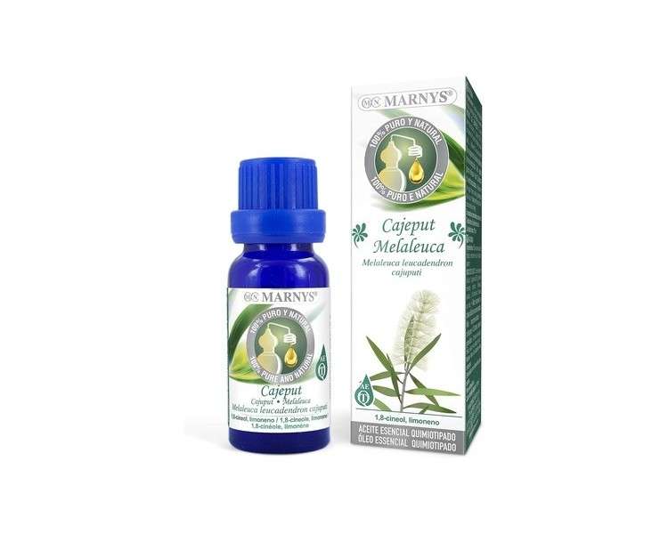 MARNYS Essential Oil Cajeput 100% Pure Chemistry 15ml