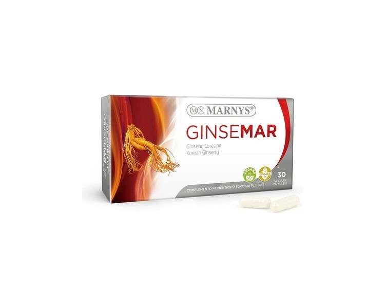 Marny's Korean Ginseng 30 Capsules