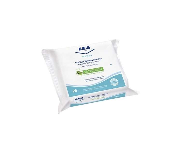 Lea Women Makeup Remover Wipes with Aloe