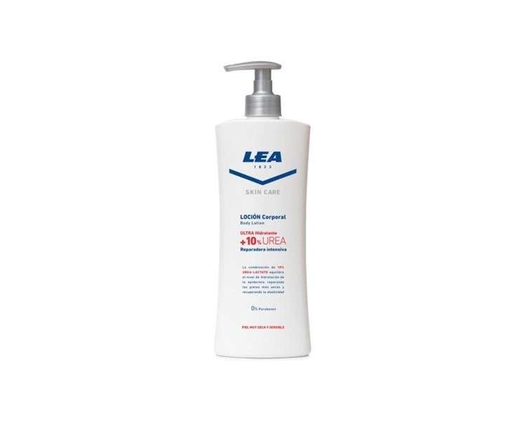 Lea Skin Care Ultra-Hydrating Body Lotion 10% Urea for Very Dry and Sensitive Skin