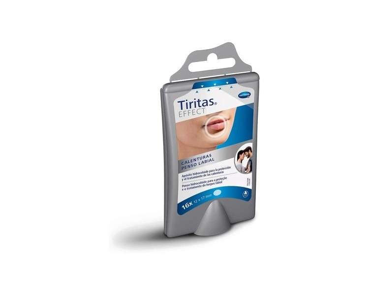 Tiritas Hartman Lip Cold Sore 16 Units