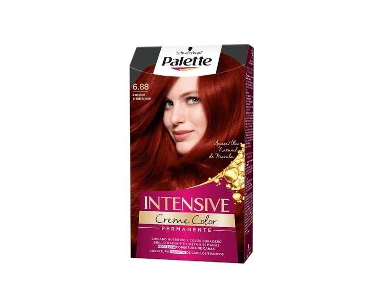 Schwarzkopf Palette Intense Color Cream Cº 6.88 Ruby Red Ink