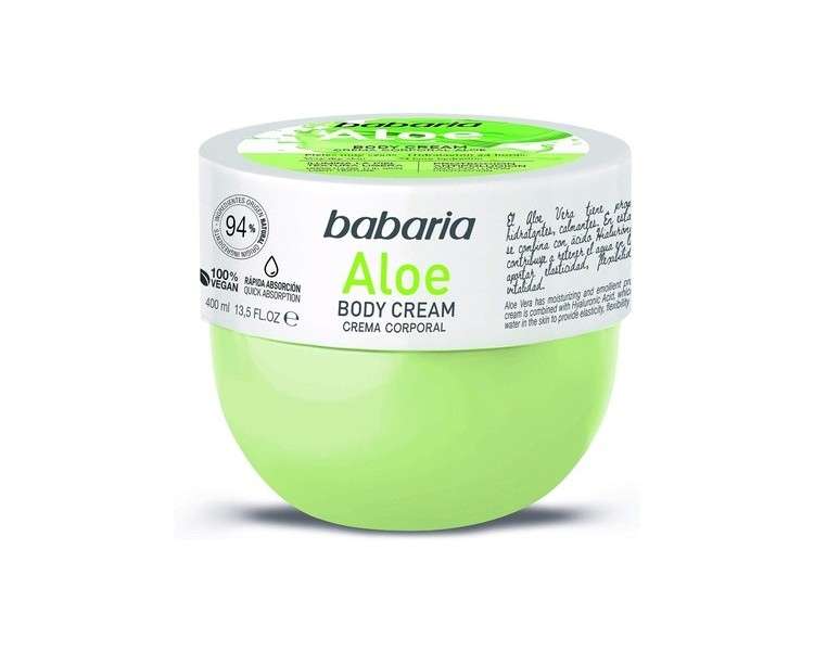 Babaria Aloe Body Cream 400ml