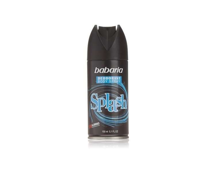 Babaria for Men Body Spray Splash 150ml