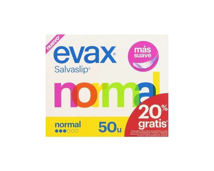 Evax Normal Soft Pantiliner