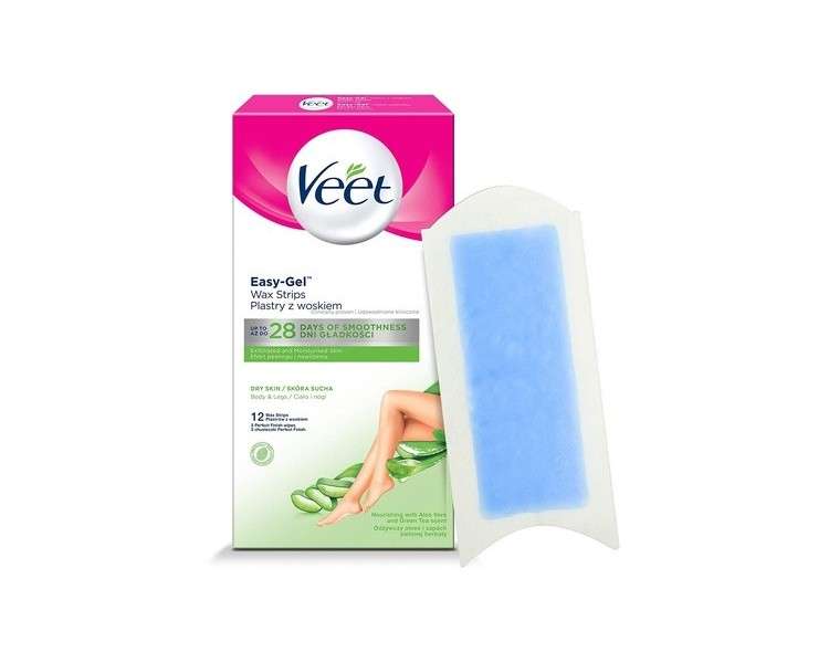 Veet Cold Wax Strips for Dry Skin