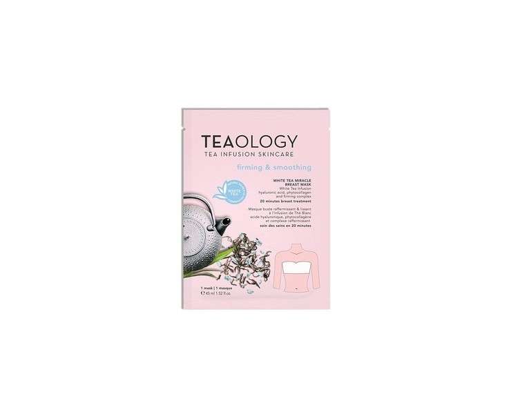 Teaology Tea Infusion Skincare White Tea Miracle Breast Mask 60ml