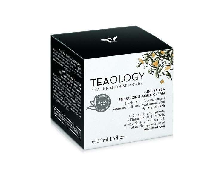 Teaology Tea Infusion Skincare Ginger Tea Energizing Aqua Cream 50ml