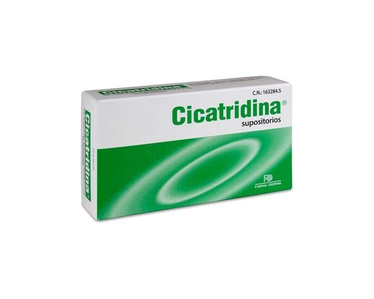 Cicatridina 10 Suppositories