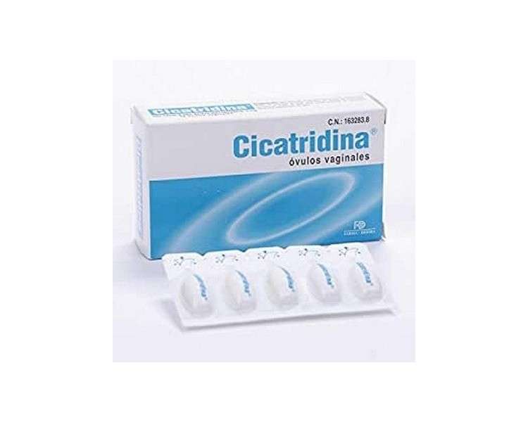 Cicatridina 5mg 10 Vaginal Ovules