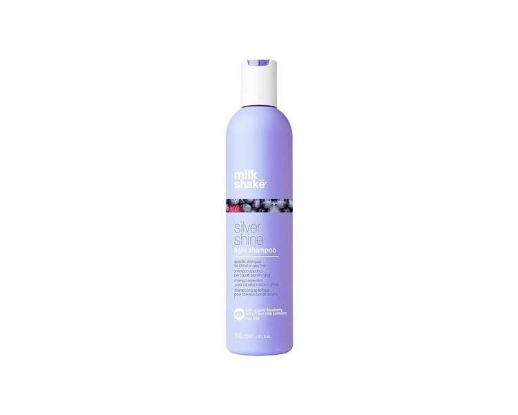 milk_shake Silver Shine Light Shampoo Calibrated Specific Shampoo for Blonde or Grey Hair 300ml