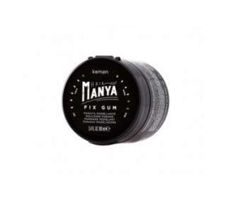 Kemon Hair Manya Fix Gum Modelling Paste for Extra Shine and Strong Hold Professional Hair Styling for Men 100ml