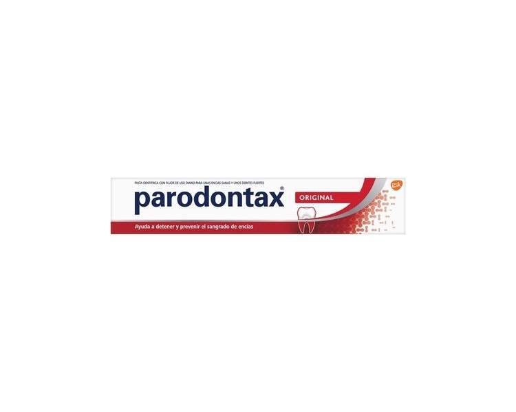 Parodontax Classic Toothpaste with Fluoride 75ml