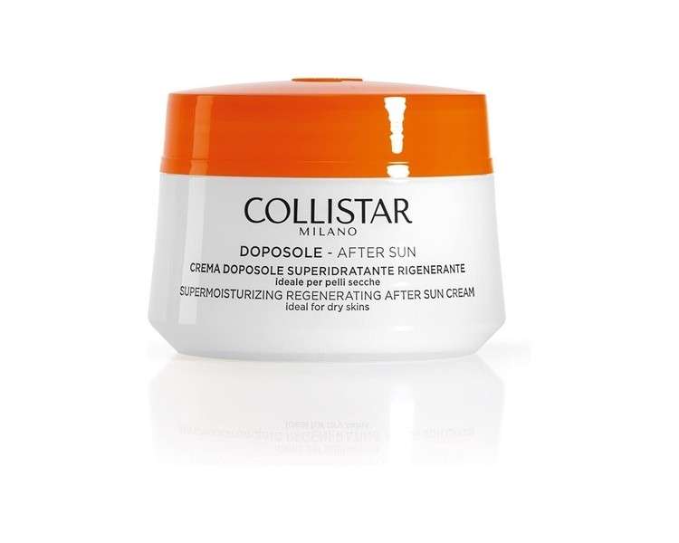 Collistar Regenerating Moisturising Cream Excellent for Dry Hair Inaridit Magnifying Skin 200ml