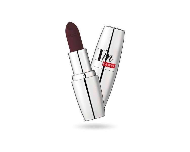 Pupa Milano I Am Matte Pure Colour Lipstick 033 Bewitched Plum for Women 0.123 oz