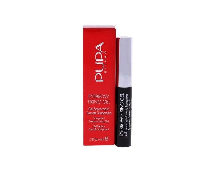 Pupa Eyebrow Fixing Gel 100 Transparent 4ml