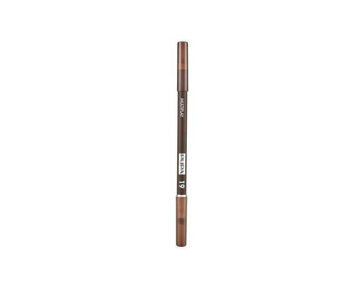 PUPA Milano Multiplay Eye Pencil 19 Dark Earth for Women 0.04 oz