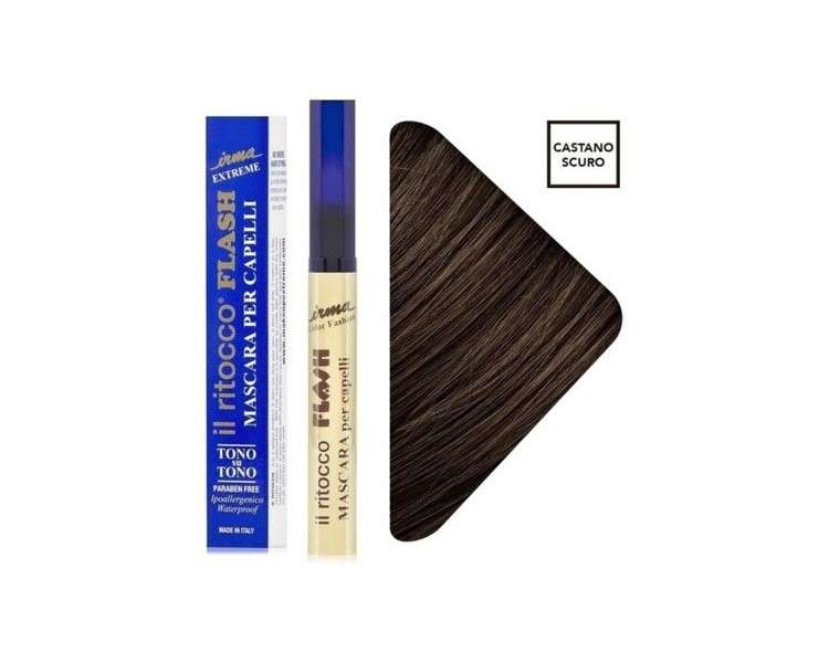 IRMA Hair Mascara in Castano Dark Blue 218