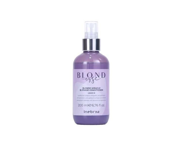 Inebrya Blondesse Blonde Miracle Bi-Phase Conditioner 200ml Leave-in