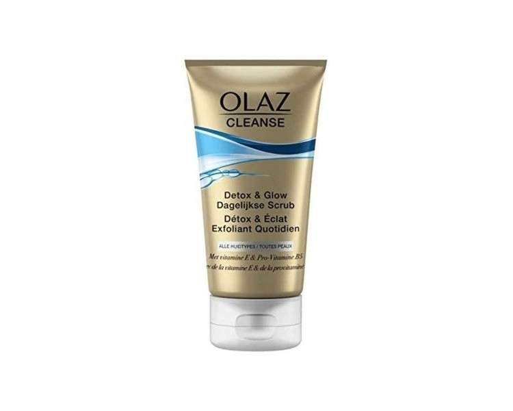 Olay Cleanse Detox & Glow Daily Scrub 150ml
