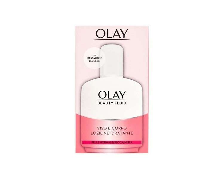 Olaz Beauty Fluid Hydrating Lotion for Face and Body 100ml