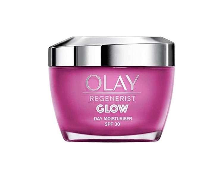 Olay Regenerist Glow Light Moisturizing Day Cream and Primer with SPF30 50ml