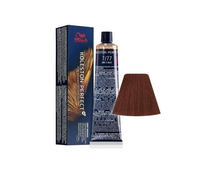 Wella Koleston Perfect Me+ Deep Browns 7/77 60ml