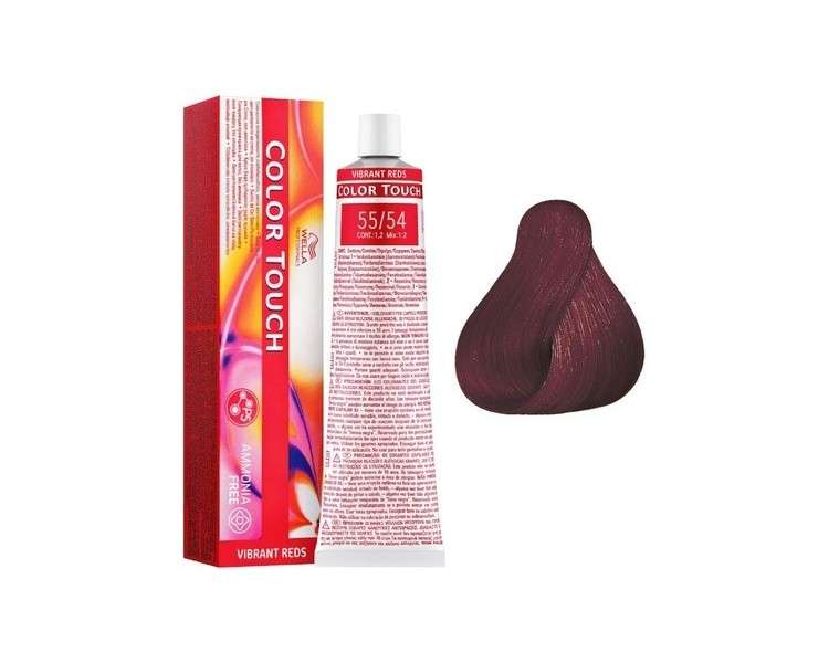 Wella Professionals Color Touch Semi-permanent Hair Color 55/54 Chestnut , 60ml