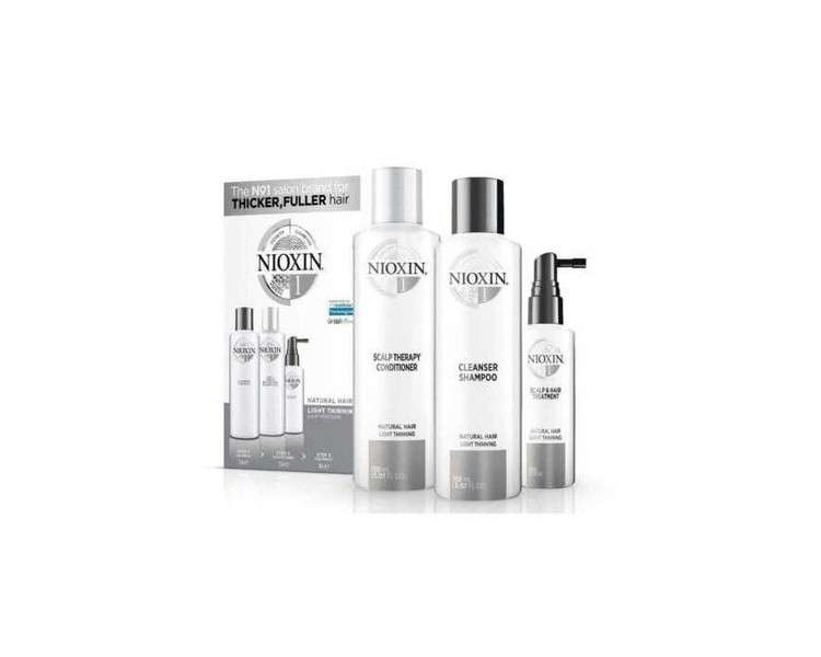 NIOXIN System 1 Complete Kit for Thin Signal Brown Hair