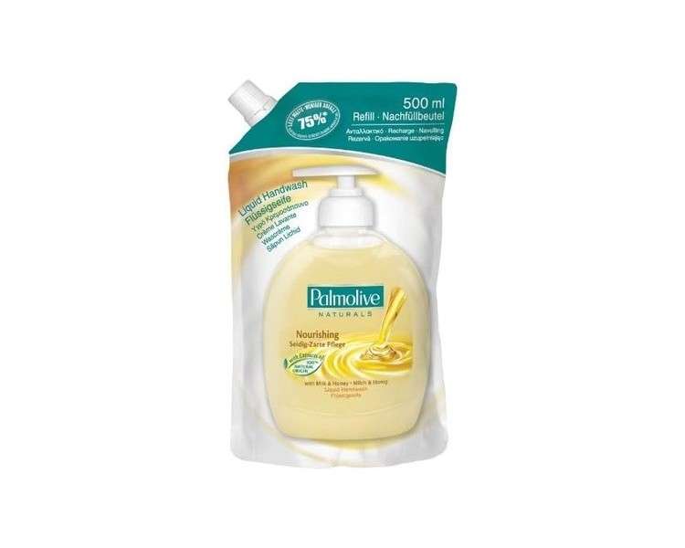 Palmolive Milk & Honey Liquid Handwash Refill 500ml