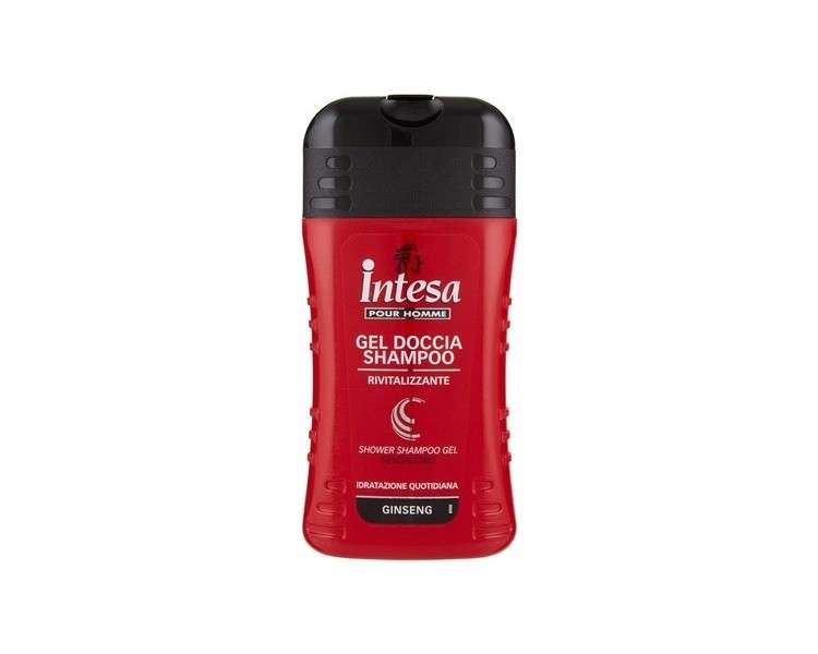 Intesa Pour Homme Ginseng Daily Moisturising Shower Gel Shampoo 250ml