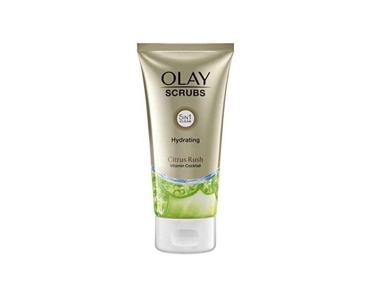 Olay Scrub Moisturizing Exfoliating Cleanser Citrus Rush 150ml